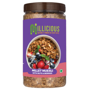 Millet Muesli with Nuts & Berries- 400g